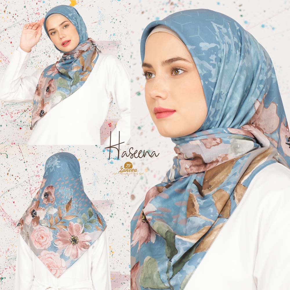 Launching Ramadhan Hijab Segi Empat Printing By Zaneva