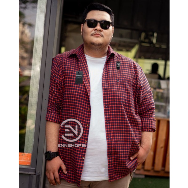 KEMEJA FLANEL JUMBO | KEMEJA FLANEL JUMBO LENGAN PANJANG | KEMEJA FLANEL SIZE XXL - XXXL | KEMEJA WANITA JUMBO | FLANEL CEWEK JUMBO | FLANNEL BIG SIZE