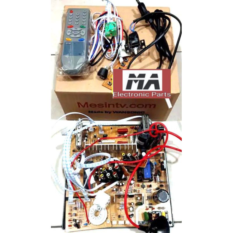 Mesin TV tabung 14inch - 21inch TVCOM