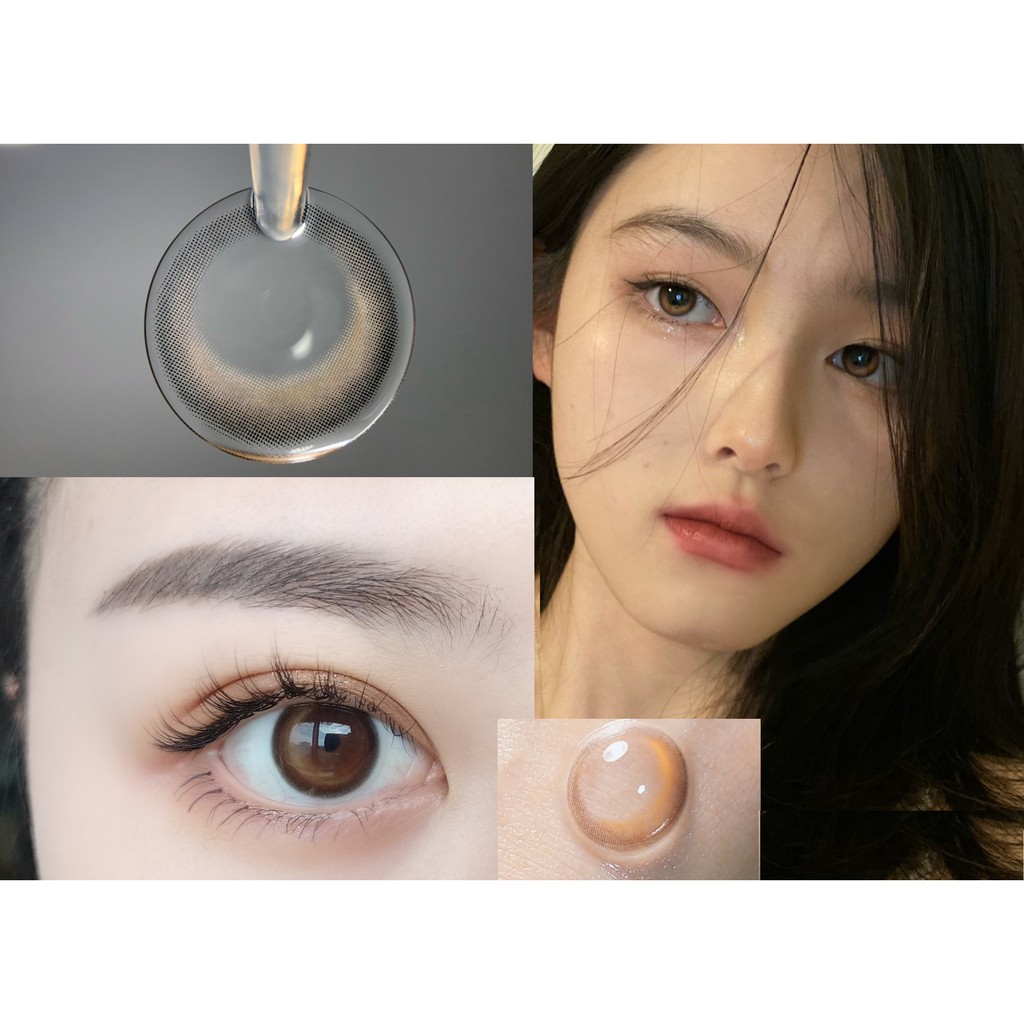 1 Pasang Softlens Lensa Kontak Tahunan Seri Ybgguang 20 Oct 18 14 0mm Warna Coklat Grade 0 8 00 Shopee Indonesia