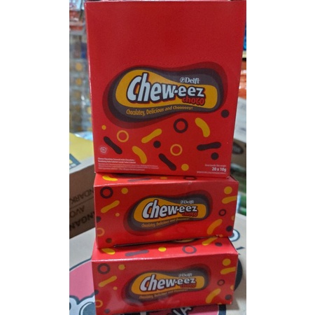 

Delfi Chew-eez Choco 12 gr isi 20 pcs