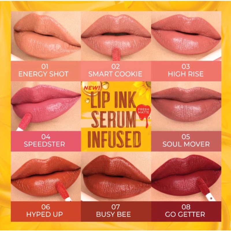 Wardah Colorfit Lip Ink Infused Serum / lip serum / Wardah lip serum