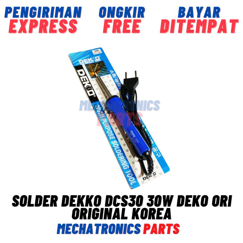 SOLDER DEKKO DCS30 30W DEKO ORI ORIGINAL KOREA