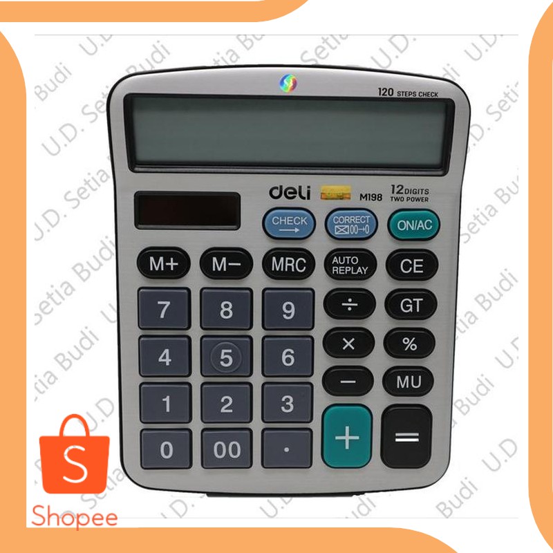 

Promo accessories Kalkulator Dekstop Deli M19810 asli dan bergaransi 20DEZ Berkualitas