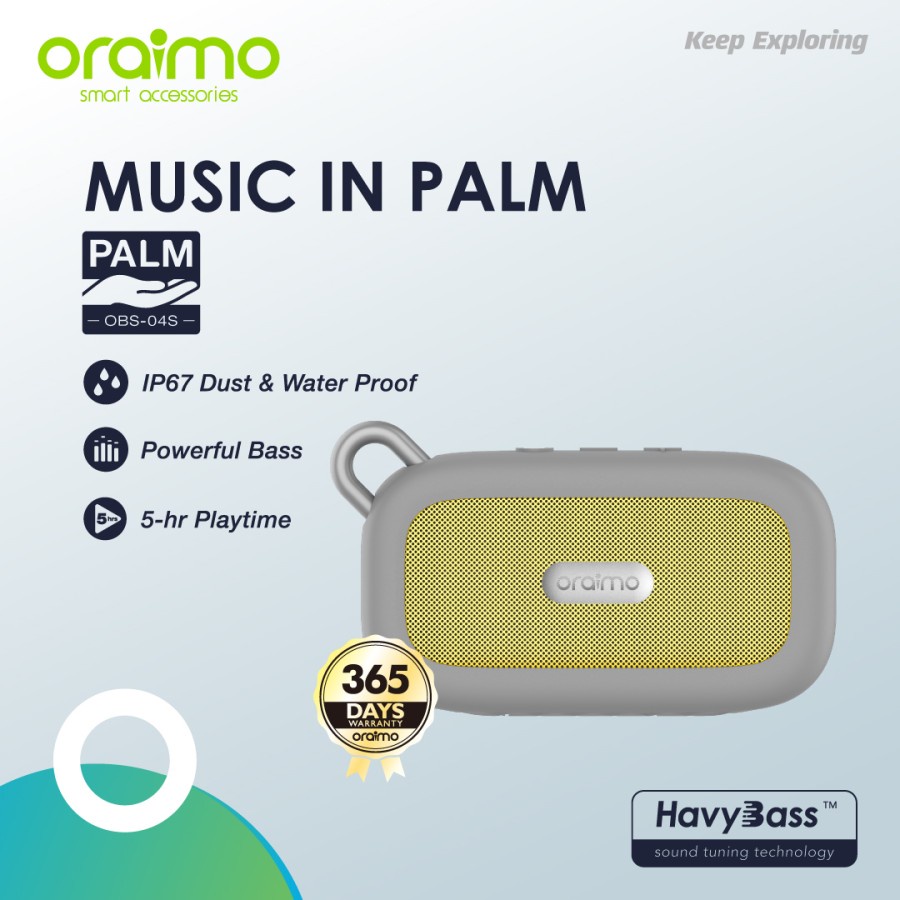 SPEAKER BLUETOOTH ORAIMO PALM OBS-04S