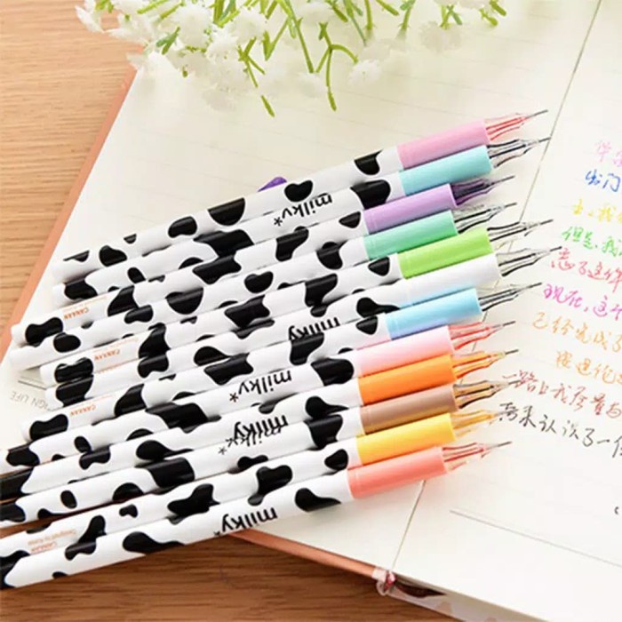 

Pulpen Gel Warna Warni Milky