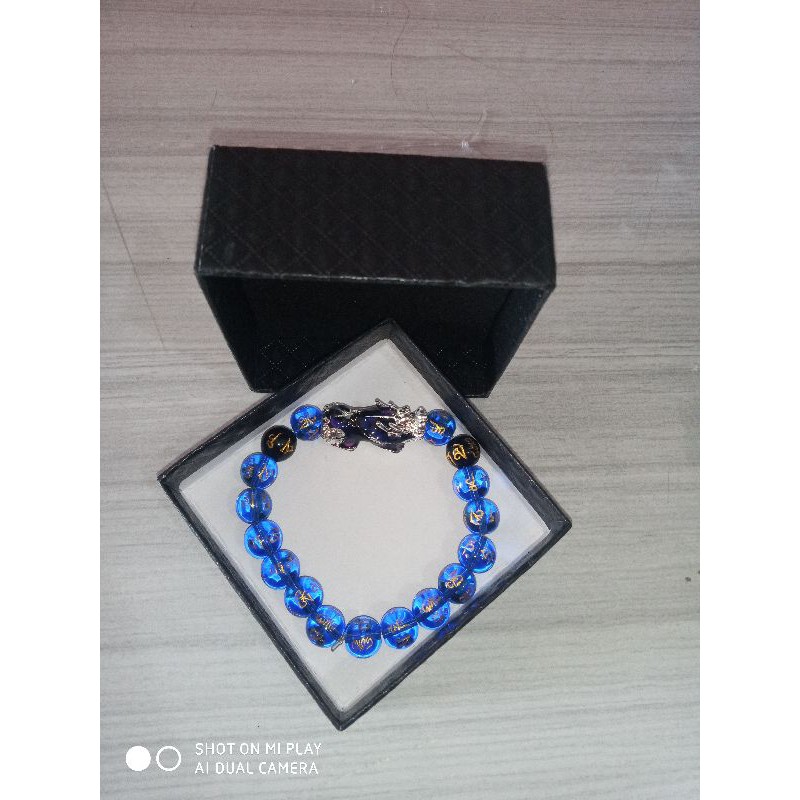gelang naga pixiu batu obsidian