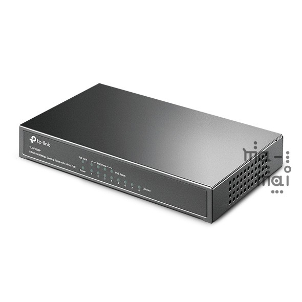 TP-Link Switch TL-SF1008P 8-port 10/100M Desktop PoE Switch