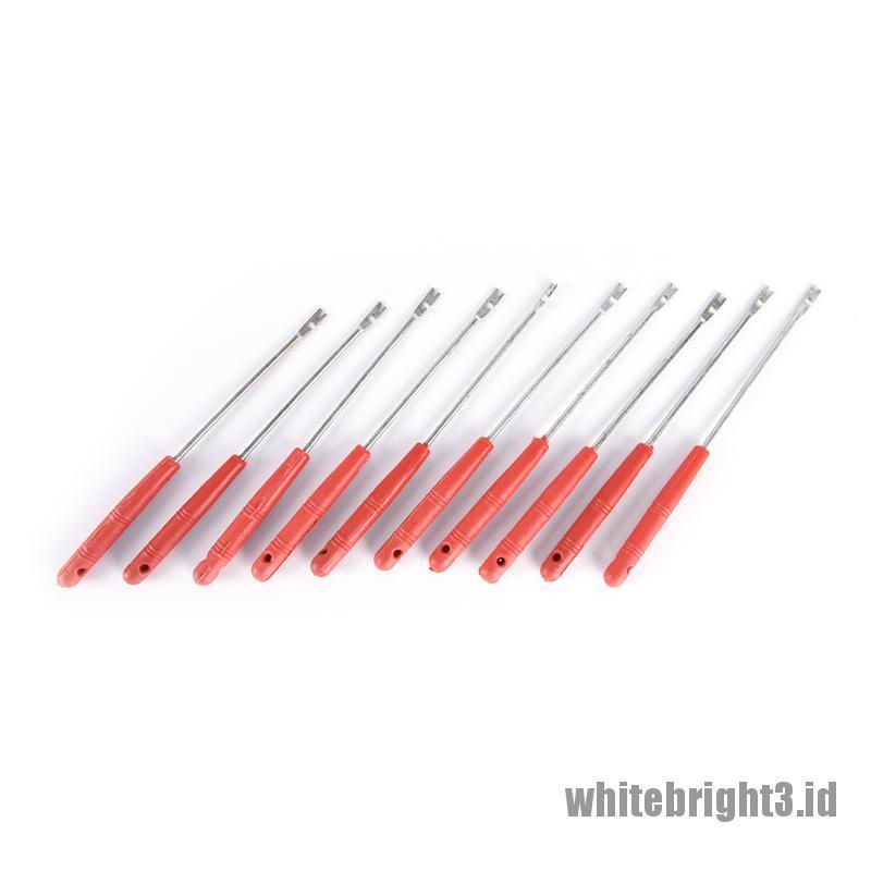 10pcs Alat Pencabut Kail Pancing Cepat Warna Putih