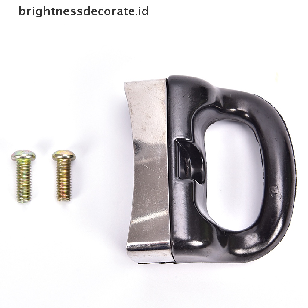 [birth] Kitchen Cooker Pot Pan Side Holder Handle Grip Handgrip Black 60mm Length [ID]