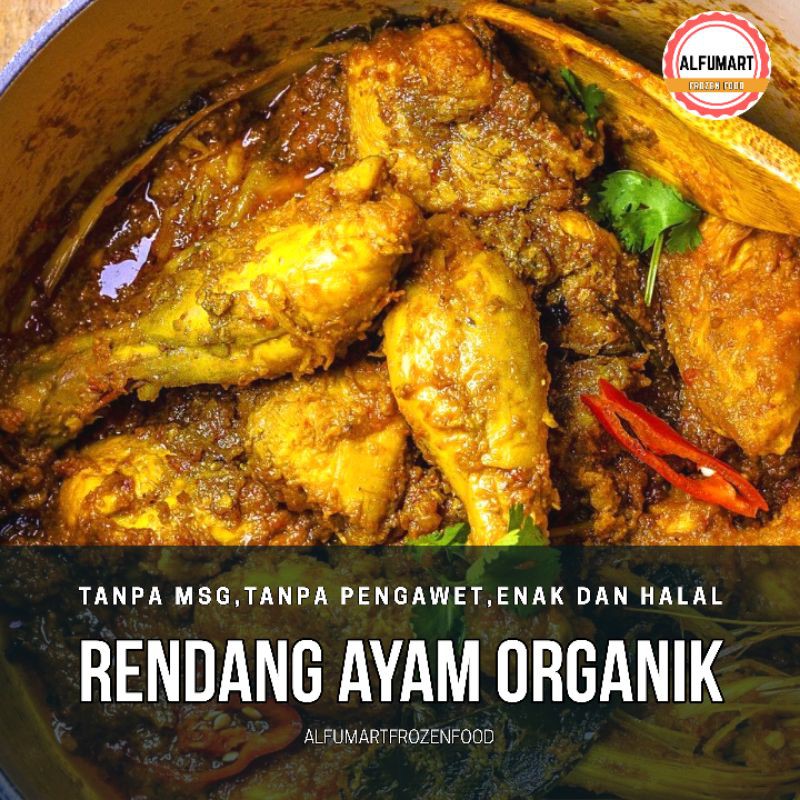 

RENDANG AYAM ORGANIK/PROBIOTIK/SEHAT/NO MSG