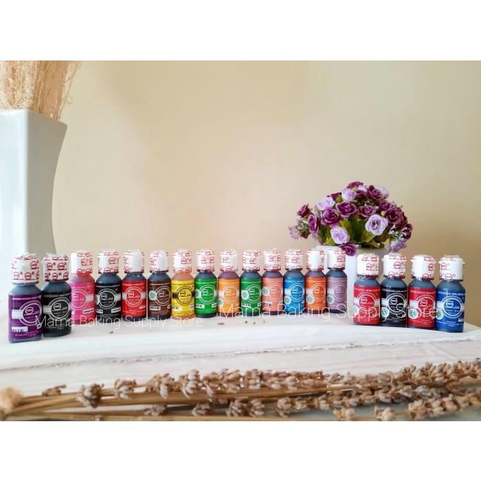 

CROSS Food Coloring Pewarna Makanan Merah Kuning Biru Hitam Cros 20 ml [TERLARIS 111] | [TERLARIS