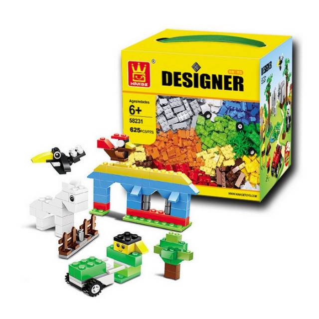 Mainan Brick Lego Wange Designer