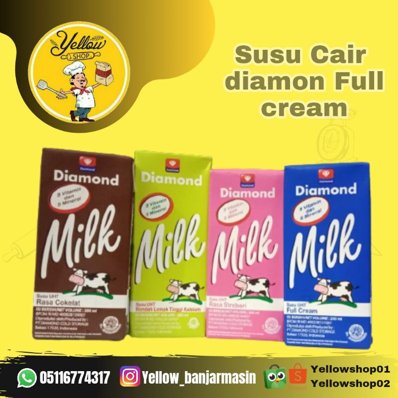 

susu diamond 200 ml