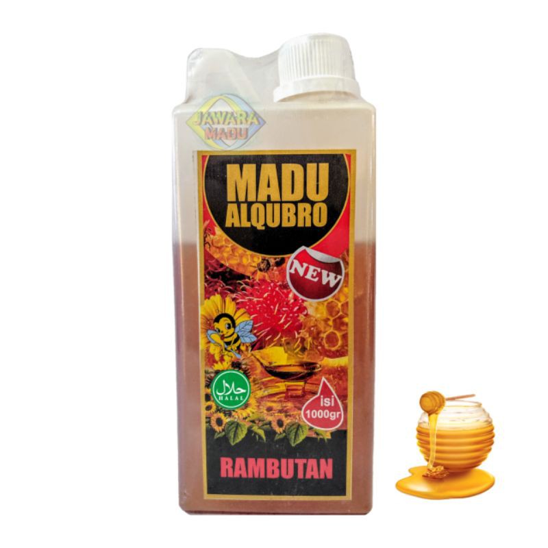 

Madu Murni Nektar Rambutan Al Qubro 1000 Gr