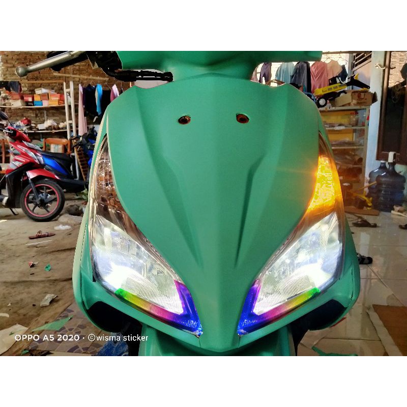 Stiker Alis Vario 110 Fi / Stiker Alis Rgb / Stiker Alis Pelangi / Stiker Alis Vario 110 New