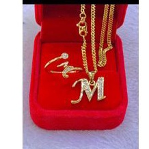 kalung huruf anak emas Bangkok