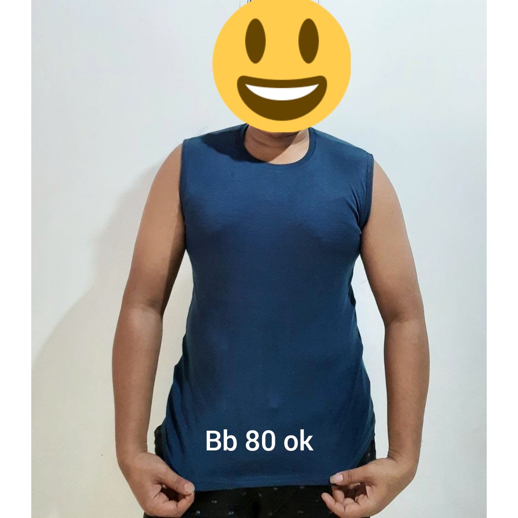 KAOS DALAM SINGLET PRIA  BY COWO KEREN (CK) DEWASA WARNA POLOS BAHAN MELAR ADEM DIPAKAI