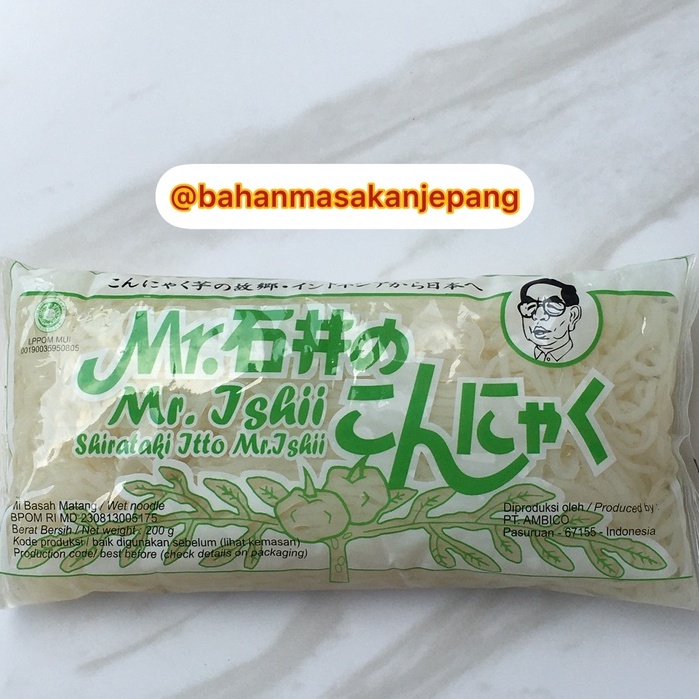 

SHIRATAKI HALAL mi diet keto warrior mie ubi murah