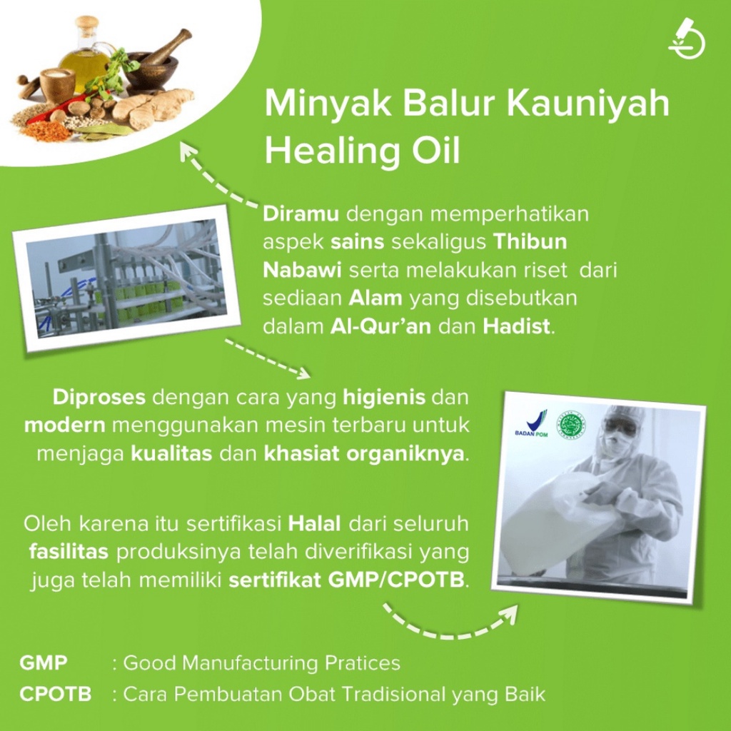 [ FREE GIFT ] KAUNIYAH OIL by Ummu Balqis Minyak Balur Original BPOM