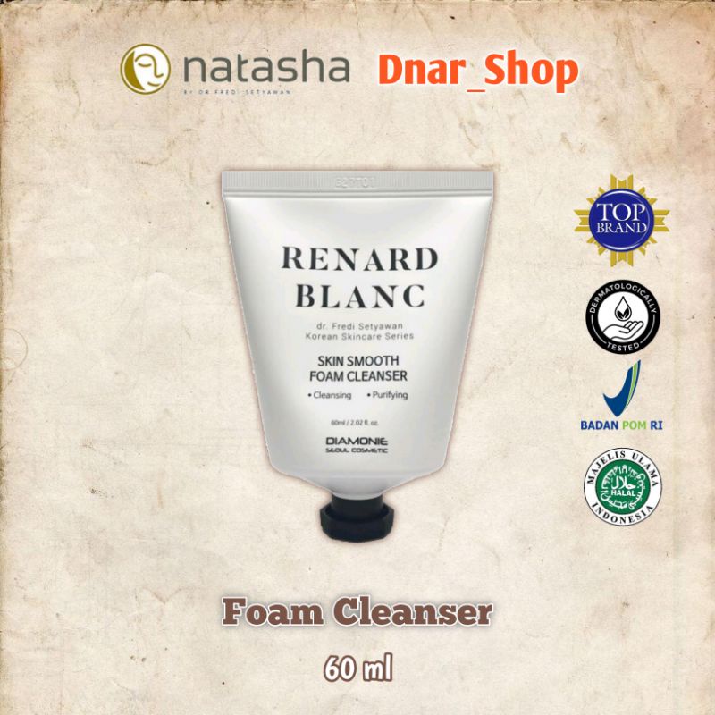 RENARD BLANC FOAM CLEANSER Sabun Muka 60 ml