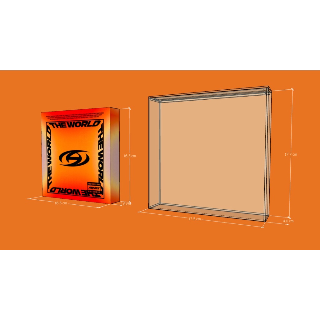 Album ATEEZ The World EP 1 : MOVEMENT / Box Album Ateez The World EP 1 / Box Album Akrilik