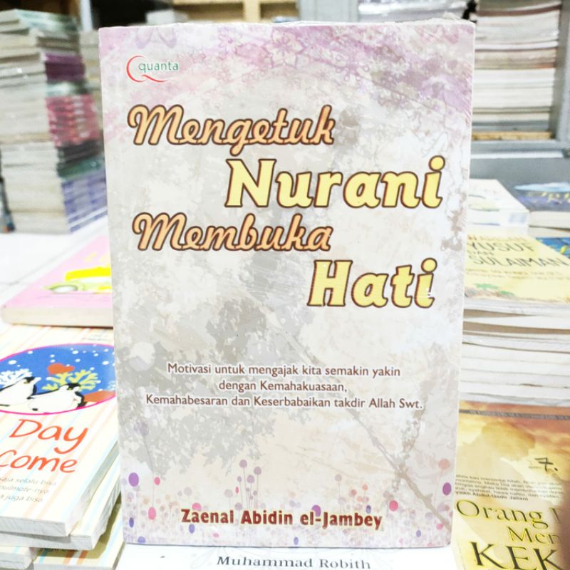 OBRAL BUKU MOTIVASI ISLAM / HAMBA RABBANI / LAA TAY ASUU / SEORANG SYEKH / 7 KEAJAIBAN REZEKI / PARA PENCARI CAHAYA KEHIDUPAN / ORIGINAL 5b-Mengetuk nurani