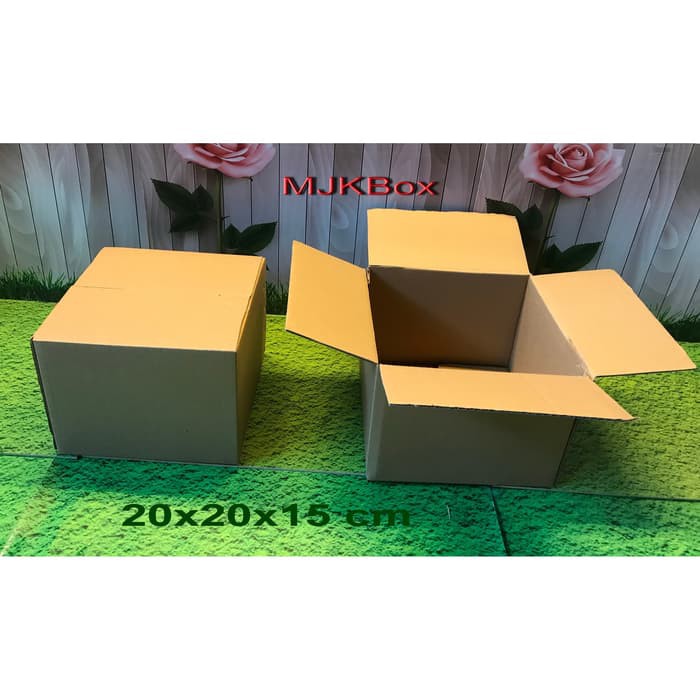 

SALE Kardus karton box uk. 20x20x15 cm ...ST untuk packing minimal beli 20 pcs