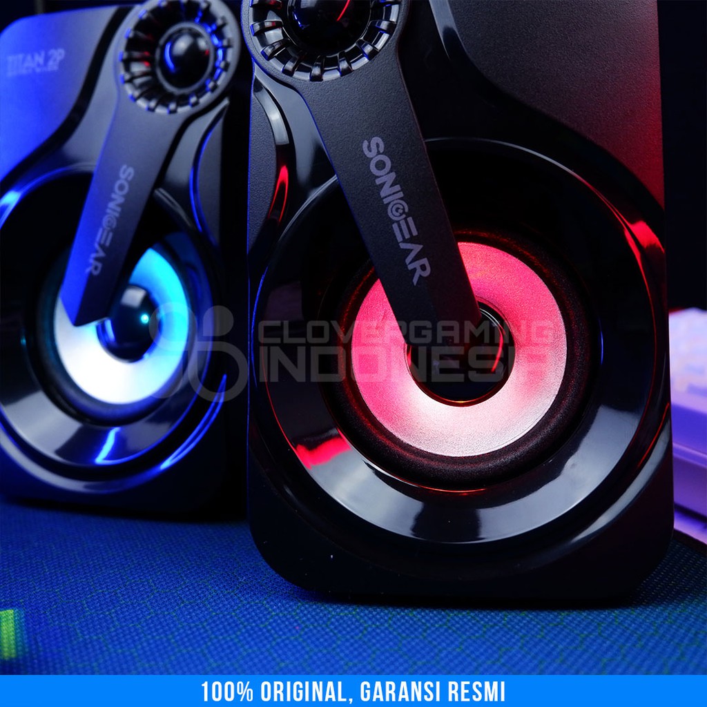 SonicGear Titan 2 RGB Gaming Speaker System With Huge Bass Titan 2P Passive 2-P