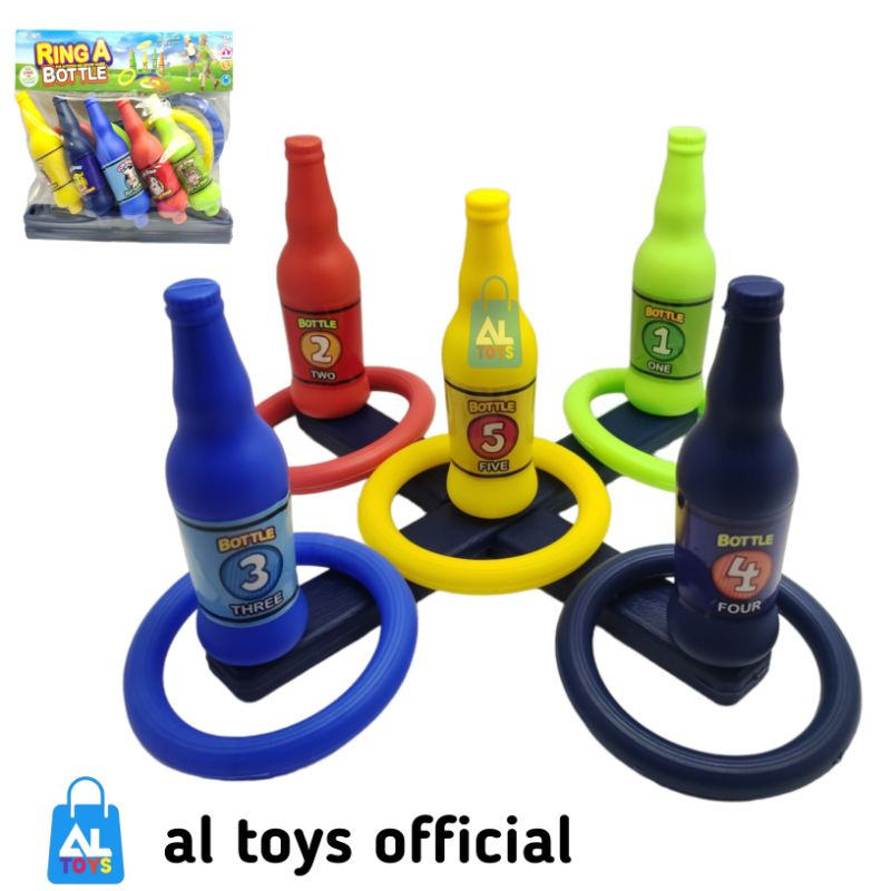 Mainan Ring A Bottle Game Mainan Melempar Ring Kedalam botol Mainan Baru YG19