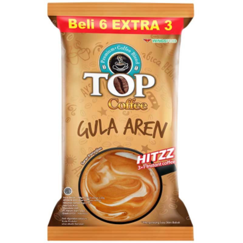 

TOP COFFEE GULA AREN 9x22g