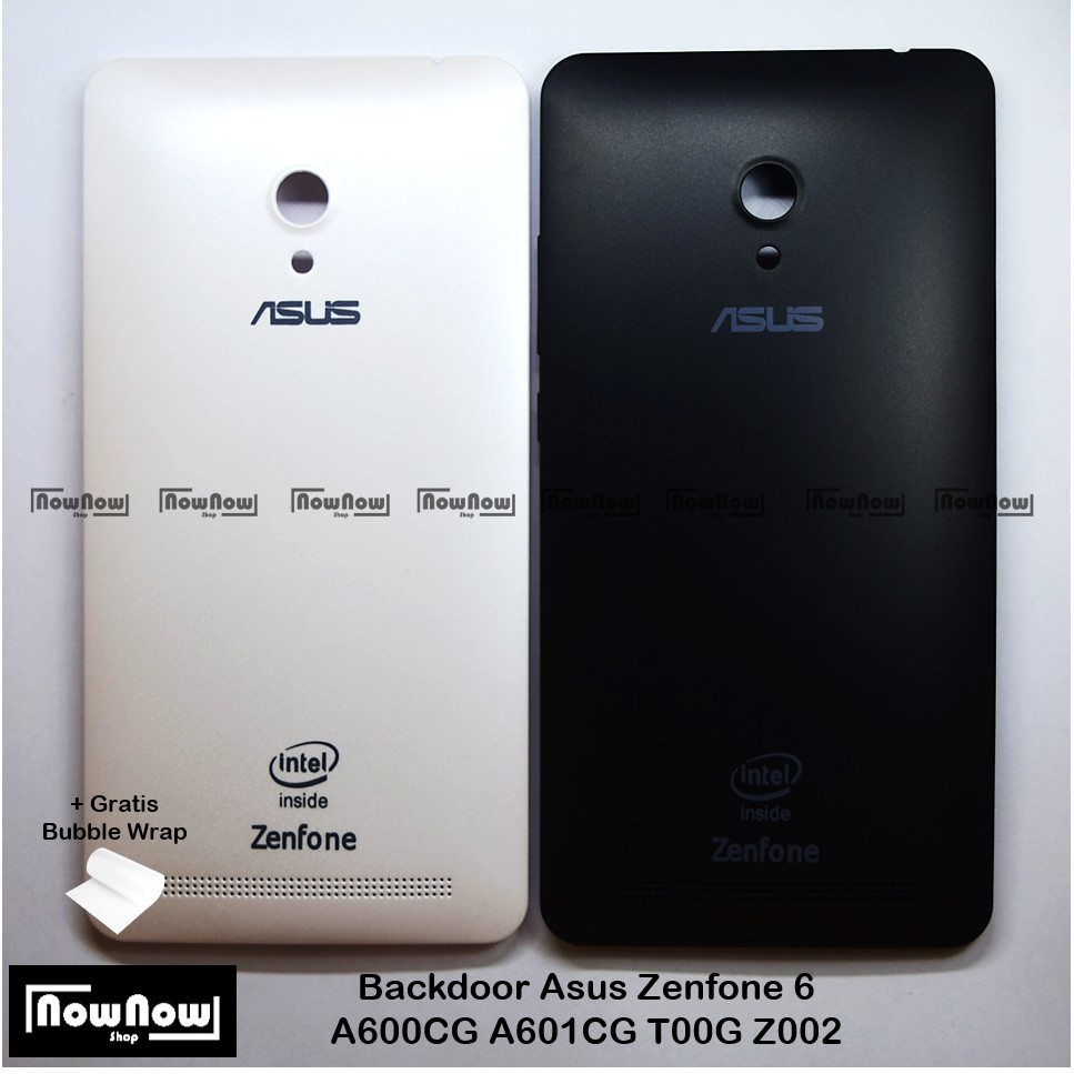 Backdoor Tutup Belakang Baterai Back Cover Casing Asus Zenfone 6 A600 A600CG A601CG T00G Z002