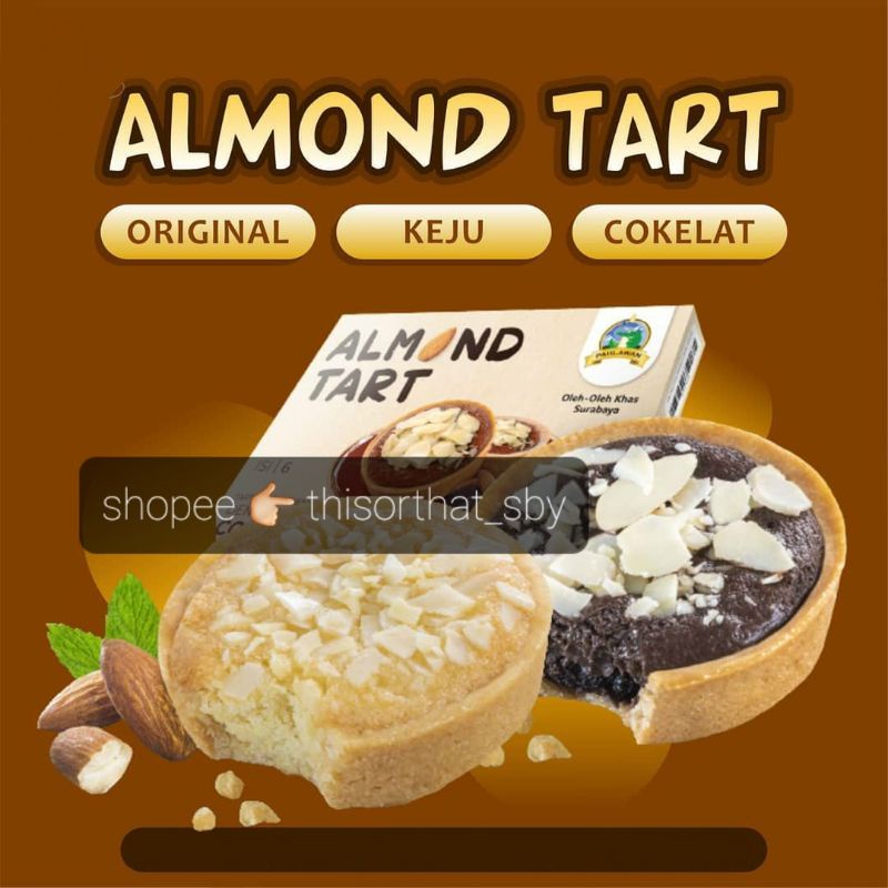 

Almond Tart Pahlawan Surabaya || Oleh-oleh Khas Kota Surabaya