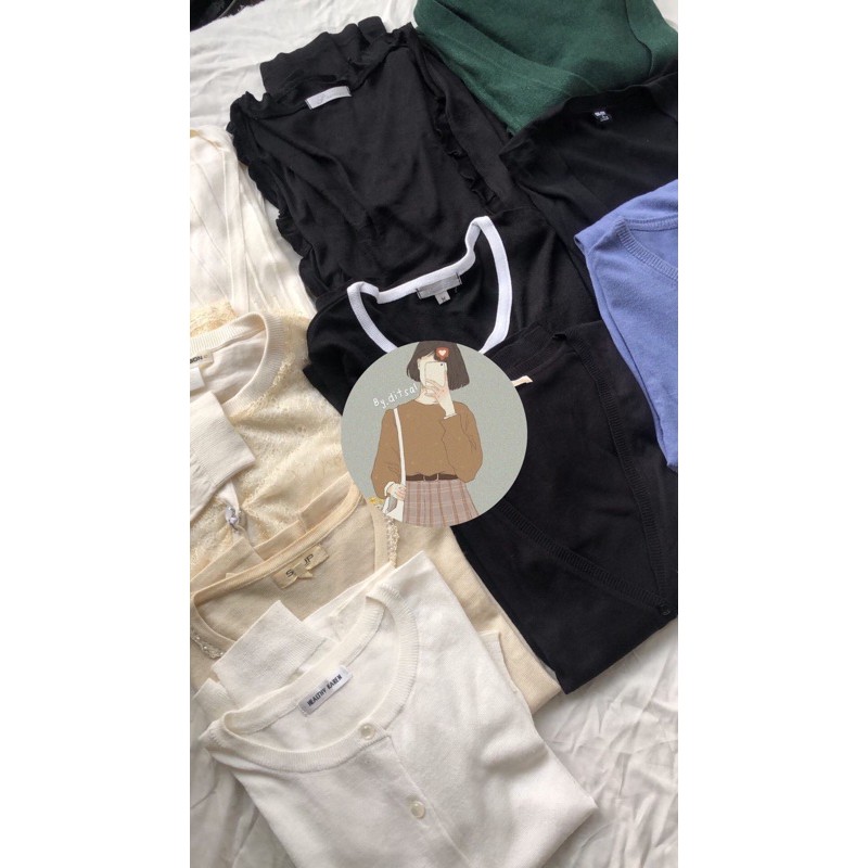 THRIFT CARDIGAN KNIT