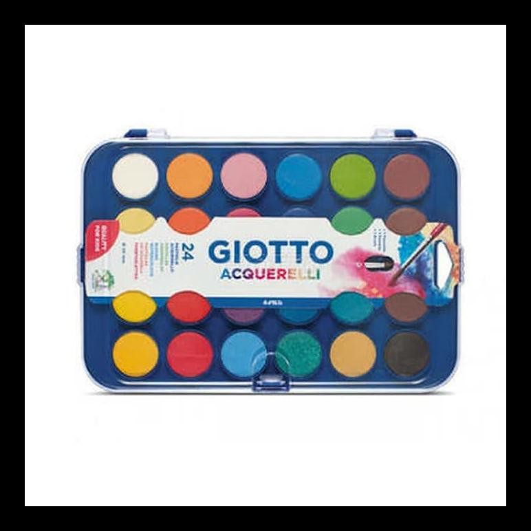 

STOK BARU GIOTTO MINI WATERCOLOR BLOCKS 24CLR (BLOCKS DIA 23MM) PERALATAN MELUKIS TERLARIS DAN MURAH