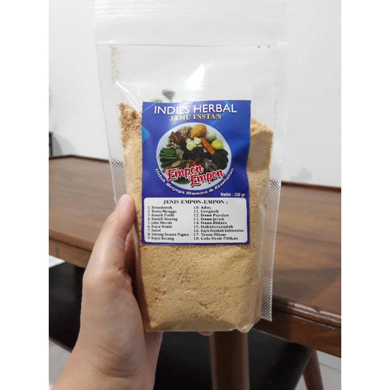 

Jamu Instan Sari Empon-empon Minuman Herbal 250gr