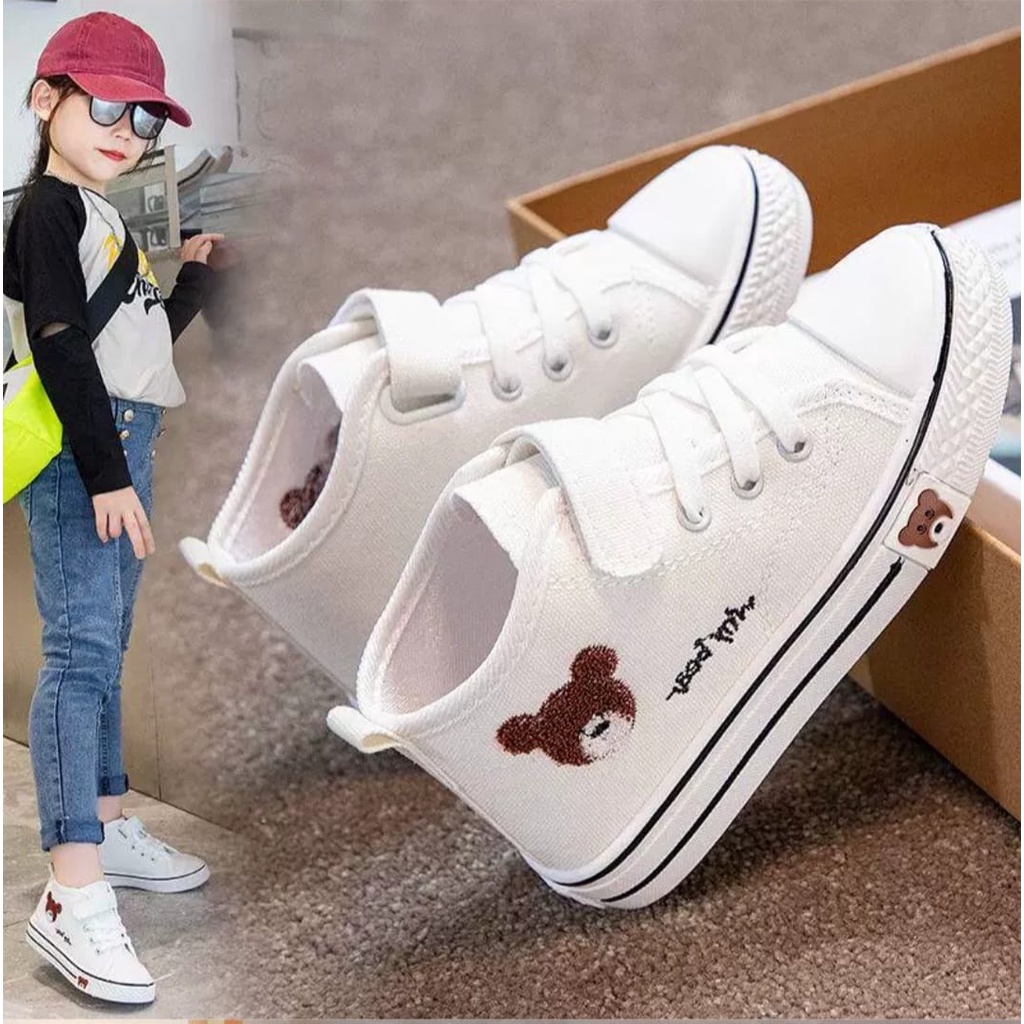 JESSY_SEPATU SNEAKERS HIGHWAITS ANAK LAKI2 DAN PEREMPUAN VELCRO AS176