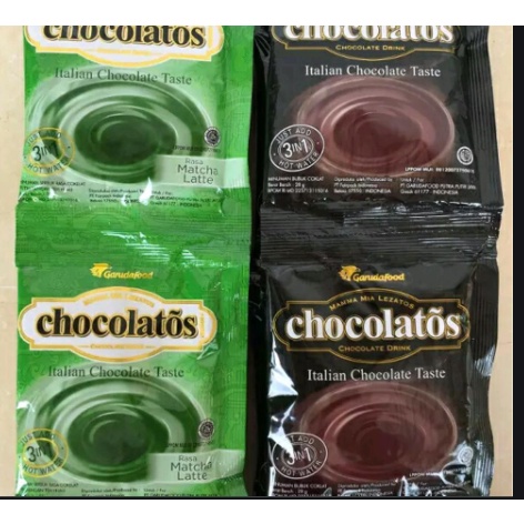 

Gerry Chocolatos Drink Italian Chocolate / Greentea 10sachet