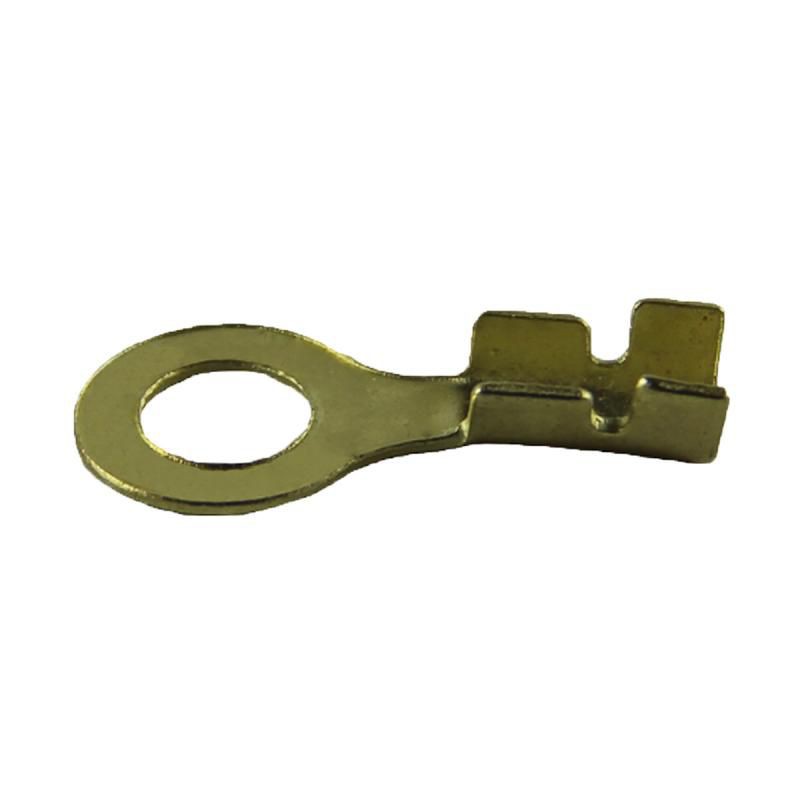 Sekun / Skun Terminal Kabel Kuningan Ring Bulat Lubang Besar 6 Mm