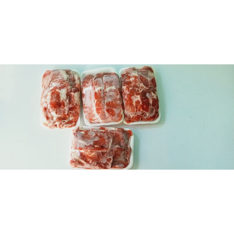 

beef slice beef yakiniku premium fatless