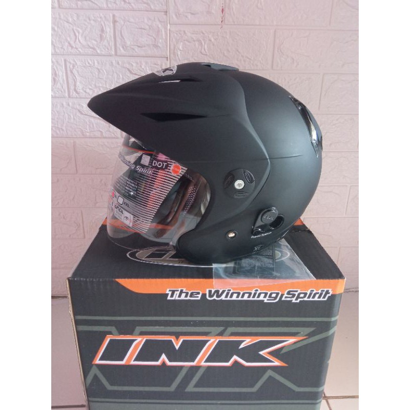 HELM INK HITAM DOF CX25