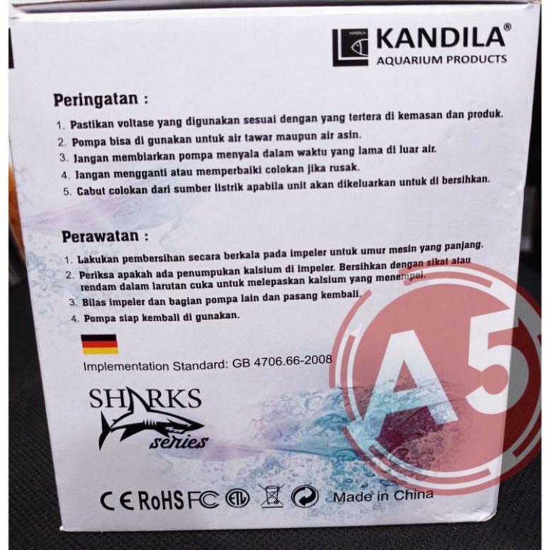 Pompa DC KOLAM KOI Aquarium KANDILA PRO DCT 7000