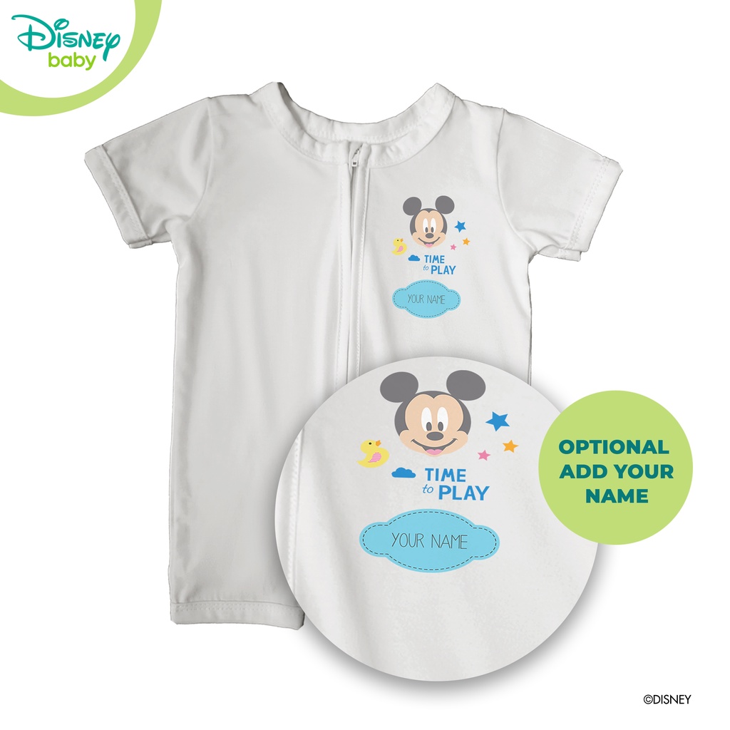 Jumper Bayi Pendek Mickey DISNEY Katun Bambu DMF153-2