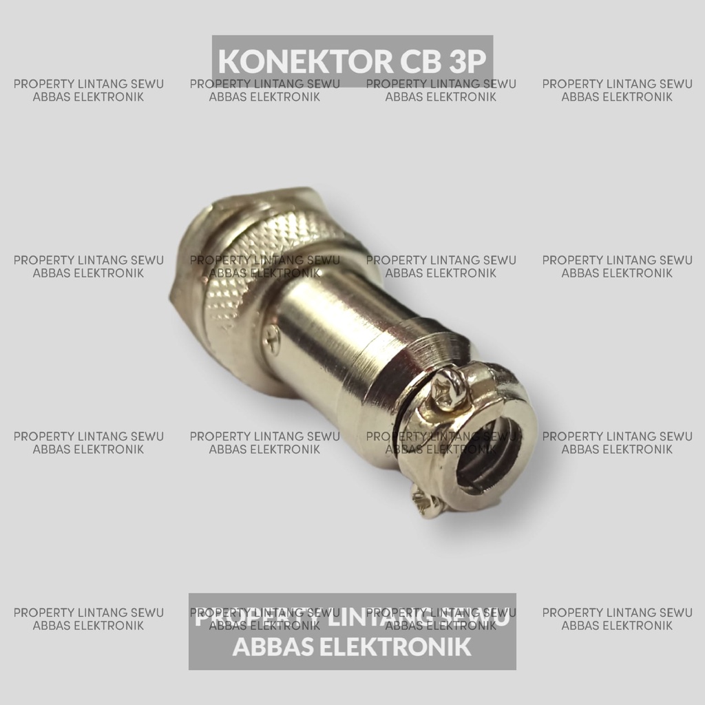 CONECTOR KONEKTOR CB 3P 3 PIN