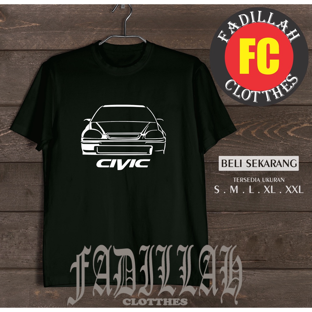 Kaos Baju Honda Civic Ferio Kaos Otomotif