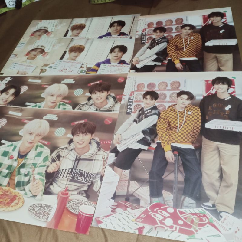 [ READY ] A4 POSTER SG 2022 NCT127 SEASONS GREETING 2022 SG22 JUNGWOO HAECHAN MARK JAEHYUNG TAEIL JO