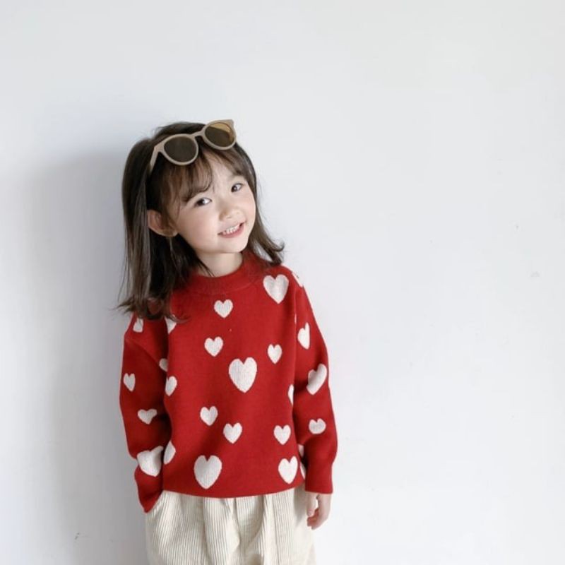 sweater rajut anak perempuan import/cardigan anak perempuan import cute