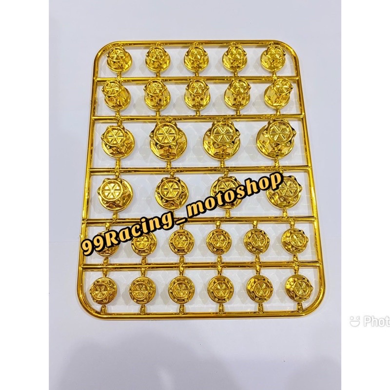 Cover Baut Probolt Flowers / Tutup Baut Model Probolt Heng Gold Twotone