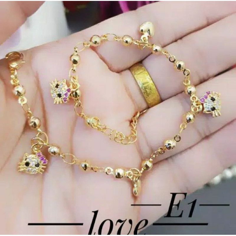 Xuping Gelang Kaki Anak/Gelang Kaki Dewasa 0319