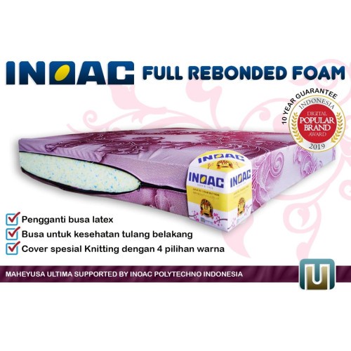 Kasur Busa Inoac (Sakura Economy) tebal 18 cm - kasur full rebounded
